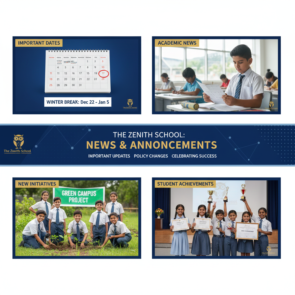 Read more about the article News & Announcements